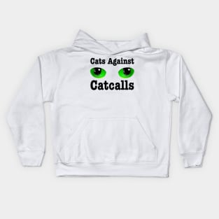 Cats Against Catcalls - Feminist Gift Idea Kids Hoodie